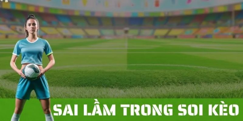 Sai lầm phổ biến khi soi kèo